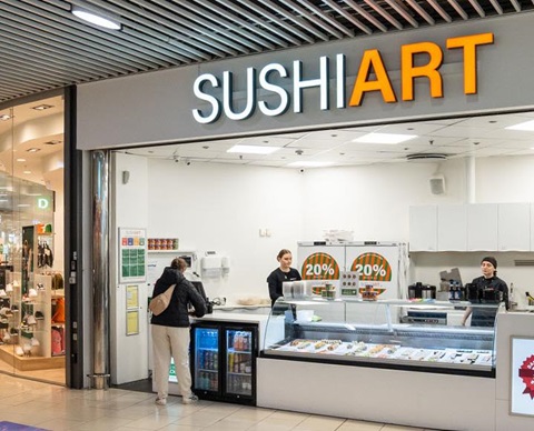 Sushi Art facade