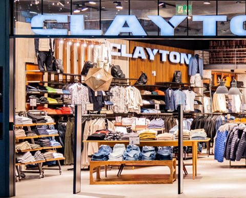 Abbigliamento clayton shop