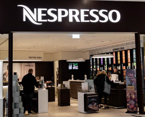 Nespresso butik shop