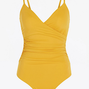 Bild på gul bikini